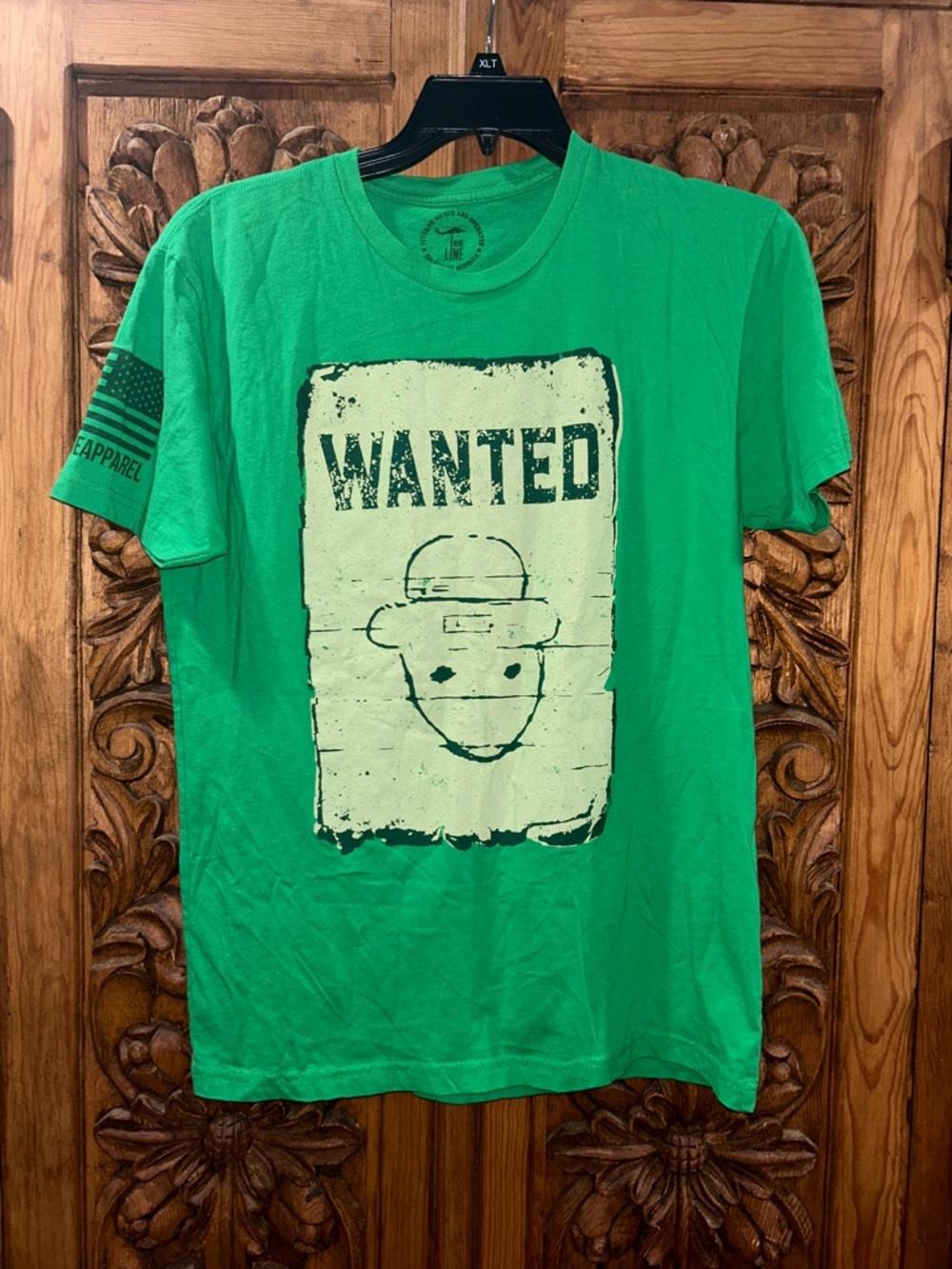EUC Nine Line Apparel large Alabama leprechaun shirt